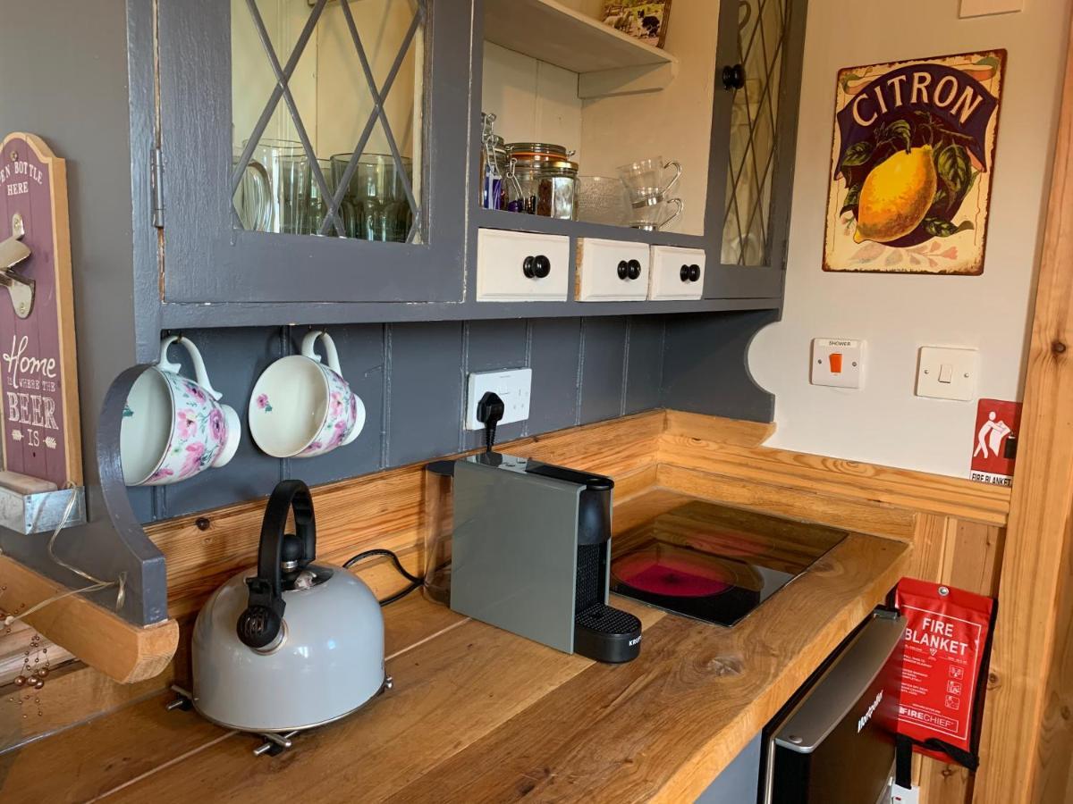 Sheepwash Shepherds Hut Bebside Ngoại thất bức ảnh